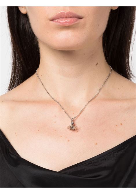 new petit orb pendant necklace woman platinum VIVIENNE WESTWOOD | 63020098-02P019-CNP019